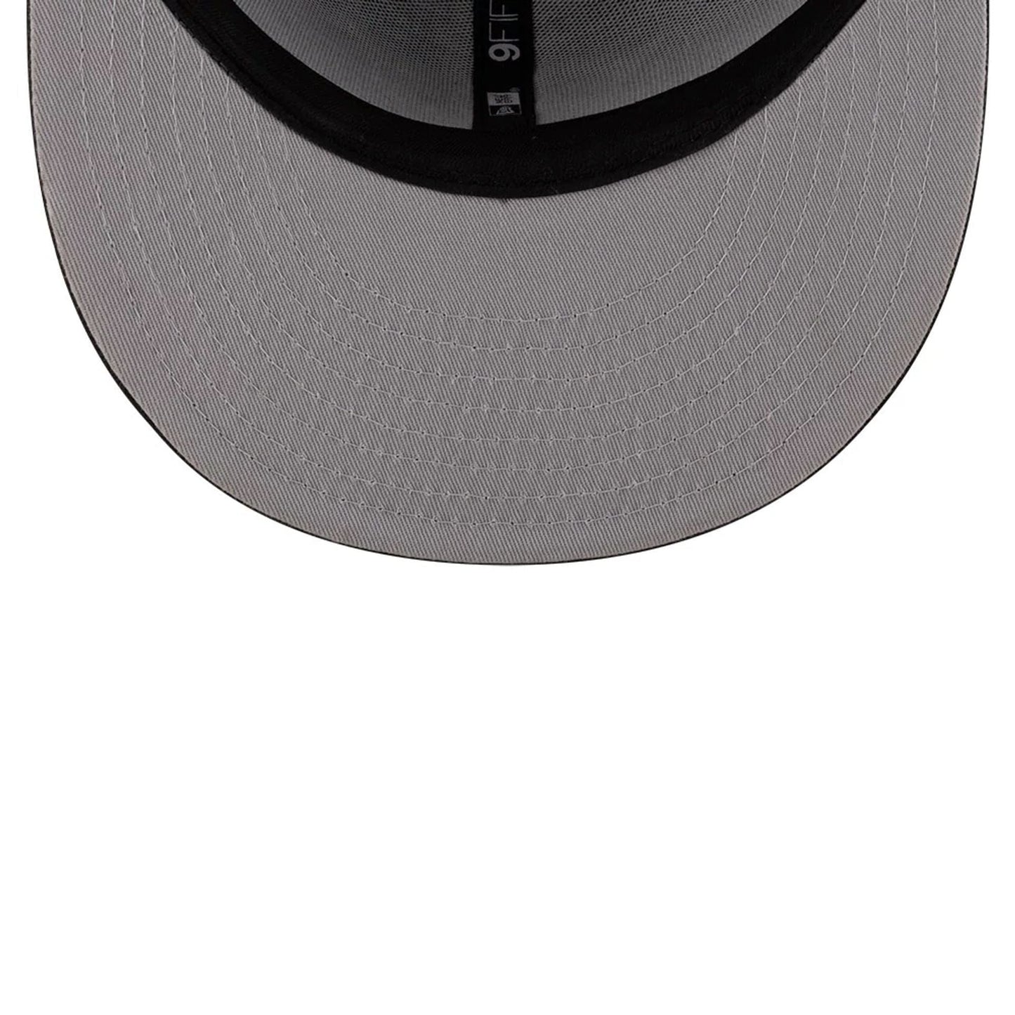 This is a NBA Conference Finals 2025 Indiana Pacers Dark Grey 9FIFTY Snapback Cap 2