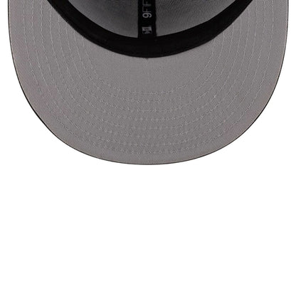 This is a NBA Conference Finals 2025 Oklahoma City Thunder Dark Grey 9FIFTY Snapback Cap 2