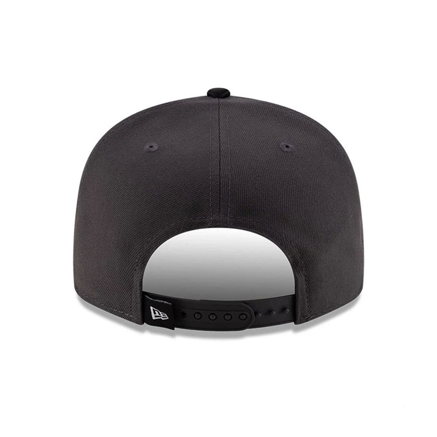 This is a NBA Conference Finals 2025 Oklahoma City Thunder Dark Grey 9FIFTY Snapback Cap 6