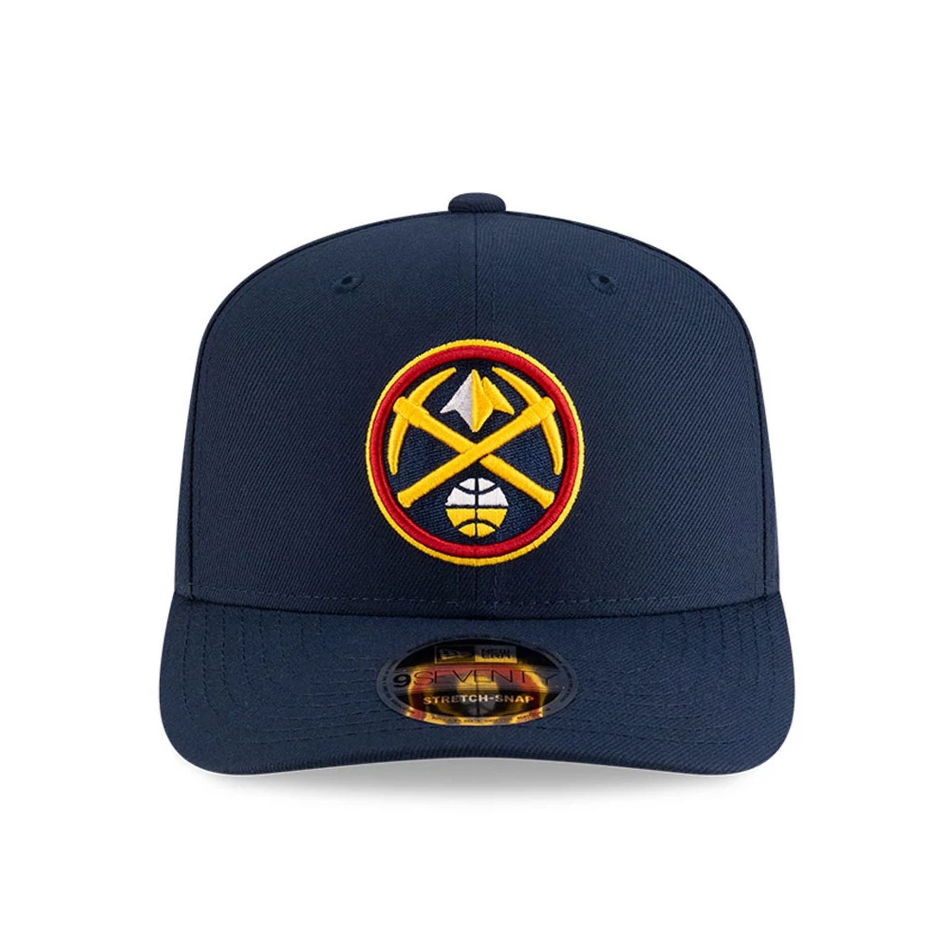 This is a Denver Nuggets NBA Team Dark Blue 9SEVENTY Stretch Snap Adjustable Cap 3