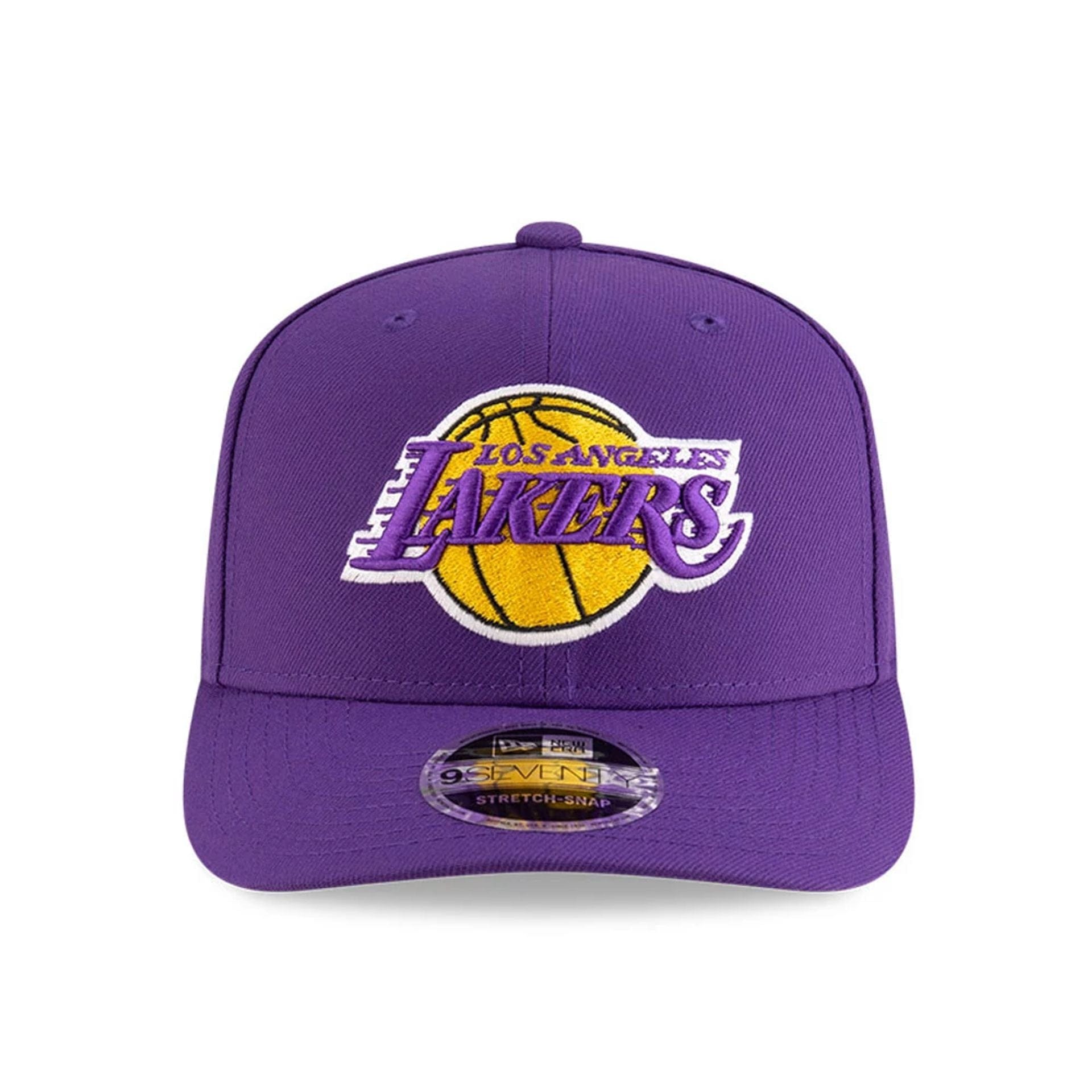 This is a LA Lakers NBA Team Purple 9SEVENTY Stretch Snap Adjustable Cap 3