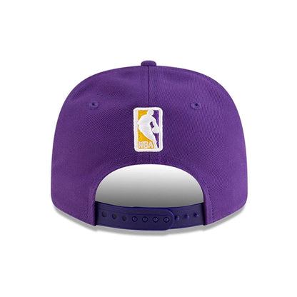 This is a LA Lakers NBA Team Purple 9SEVENTY Stretch Snap Adjustable Cap 7