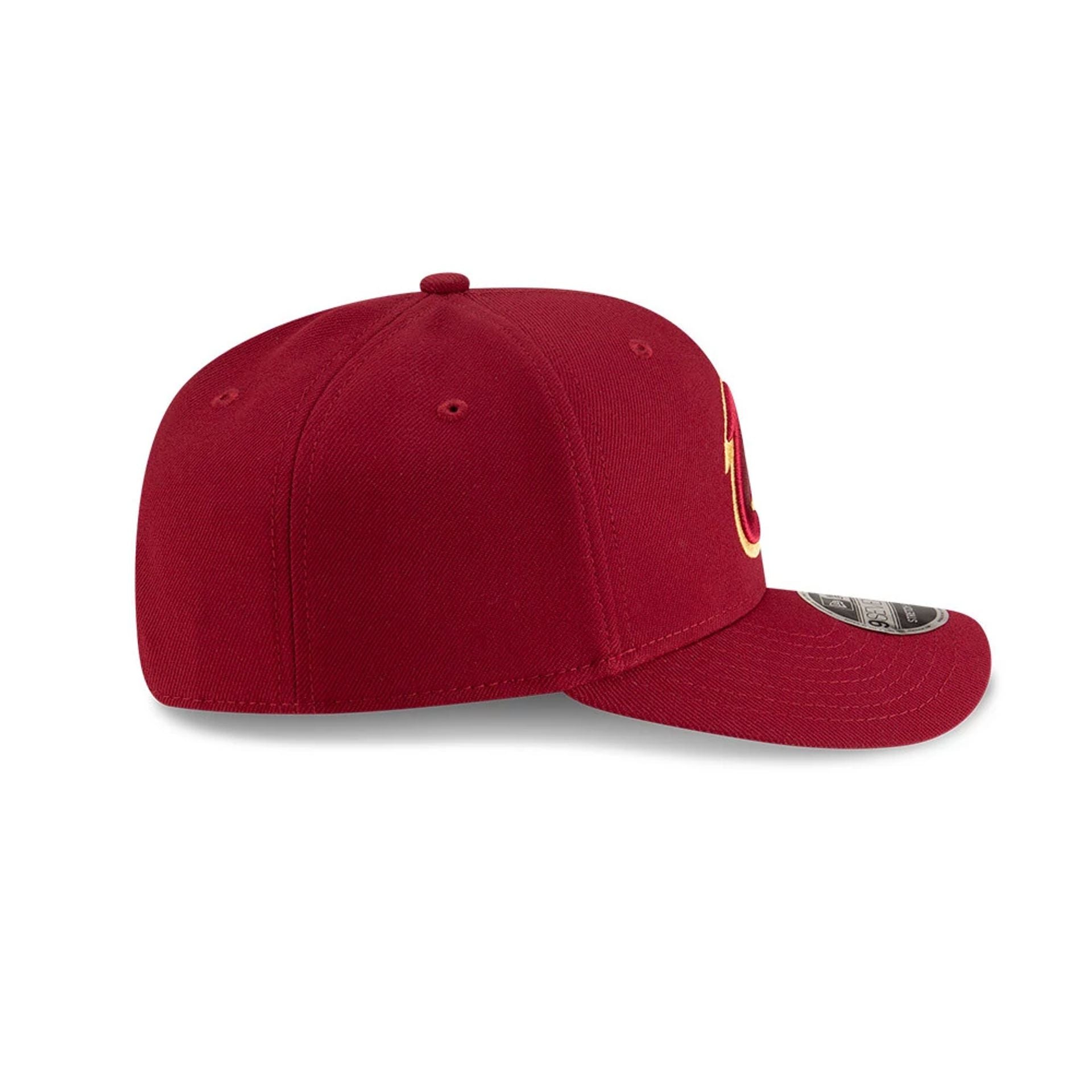 NBA Team Cleveland Cavaliers Dark Red 9SEVENTY Stretch Snap Cap