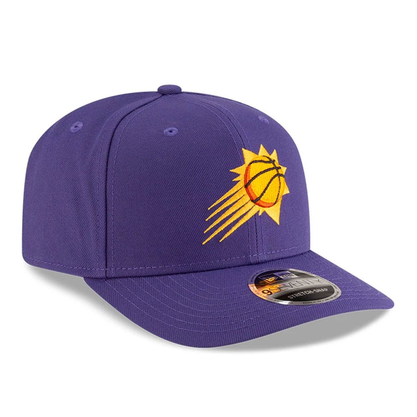 This is a Phoenix Suns NBA Team Dark Purple 9SEVENTY Stretch Snap Adjustable Cap 4