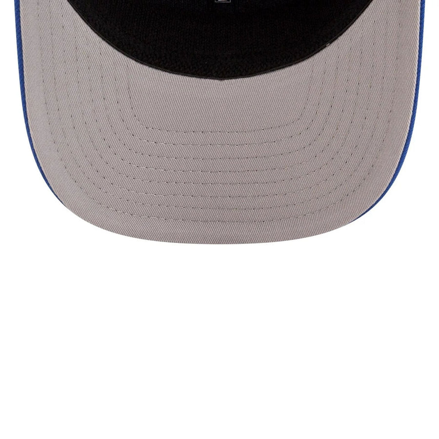 This is a Philadelphia 76ers NBA Team Blue 9SEVENTY Stretch Snap Adjustable Cap 2