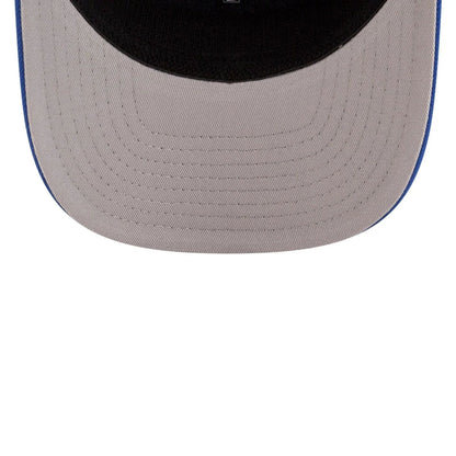 This is a Philadelphia 76ers NBA Team Blue 9SEVENTY Stretch Snap Adjustable Cap 2