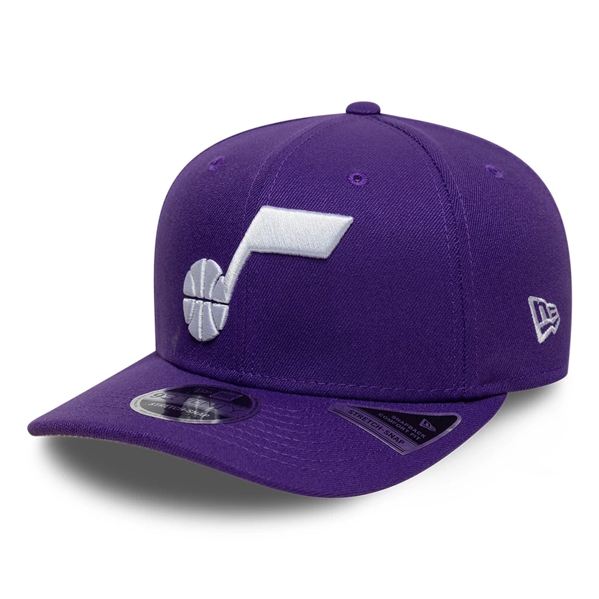 This is a Utah Jazz NBA Team Dark Blue 9SEVENTY Stretch Snap Adjustable Cap 1