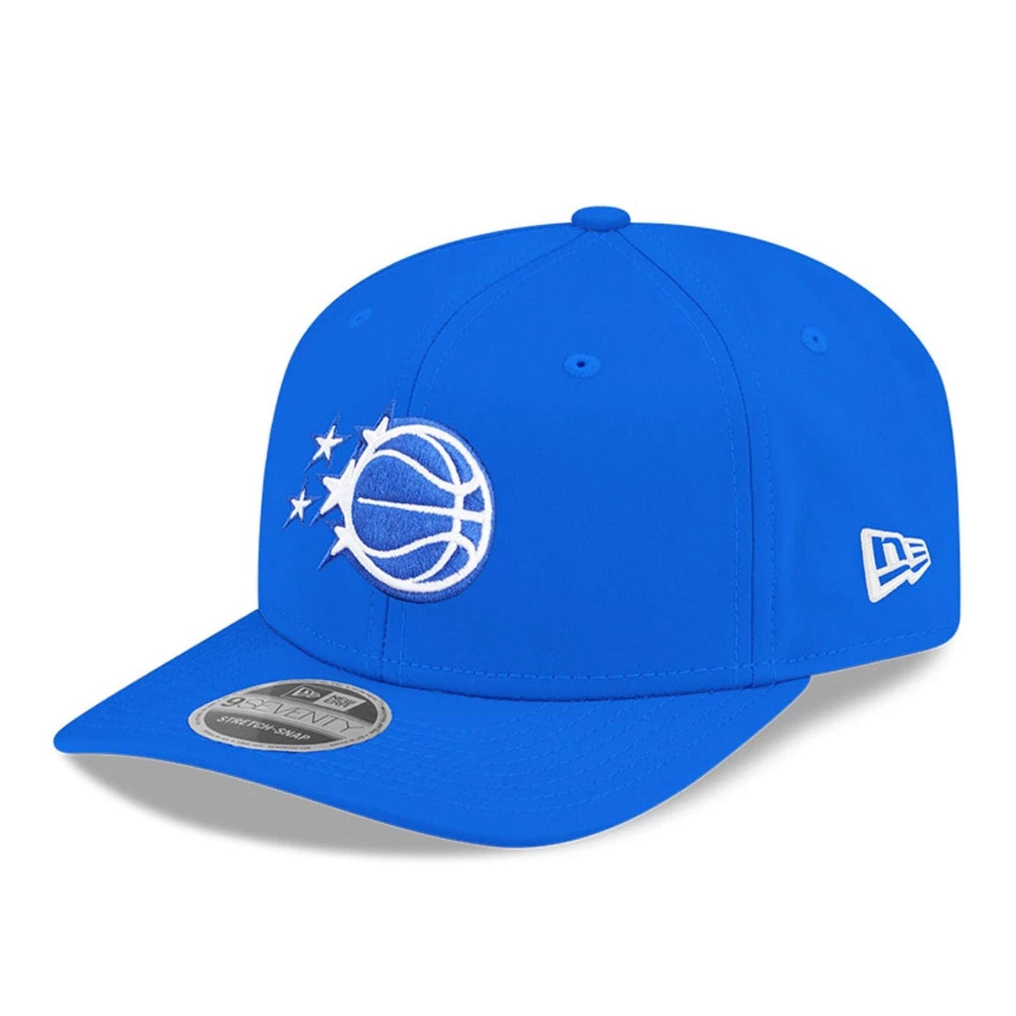 This is a Orlando Magic NBA Team Blue 9SEVENTY Stretch Snap Adjustable Cap 1