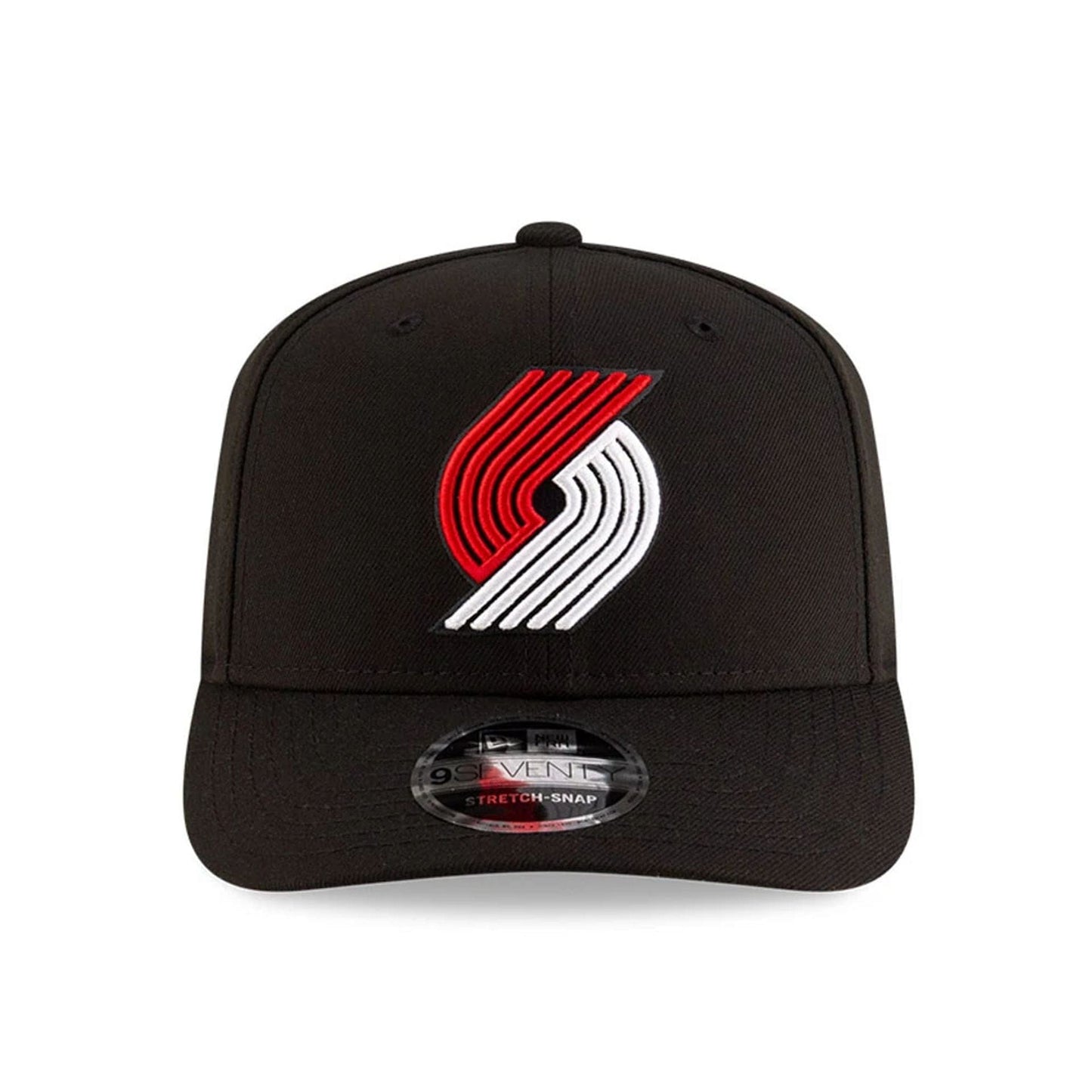 This is a Portland Trail Blazers NBA Team Black 9SEVENTY Stretch Snap Adjustable Cap 3