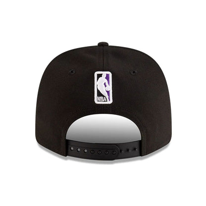 This is a Sacramento Kings NBA Team Black 9SEVENTY Stretch Snap Adjustable Cap 7