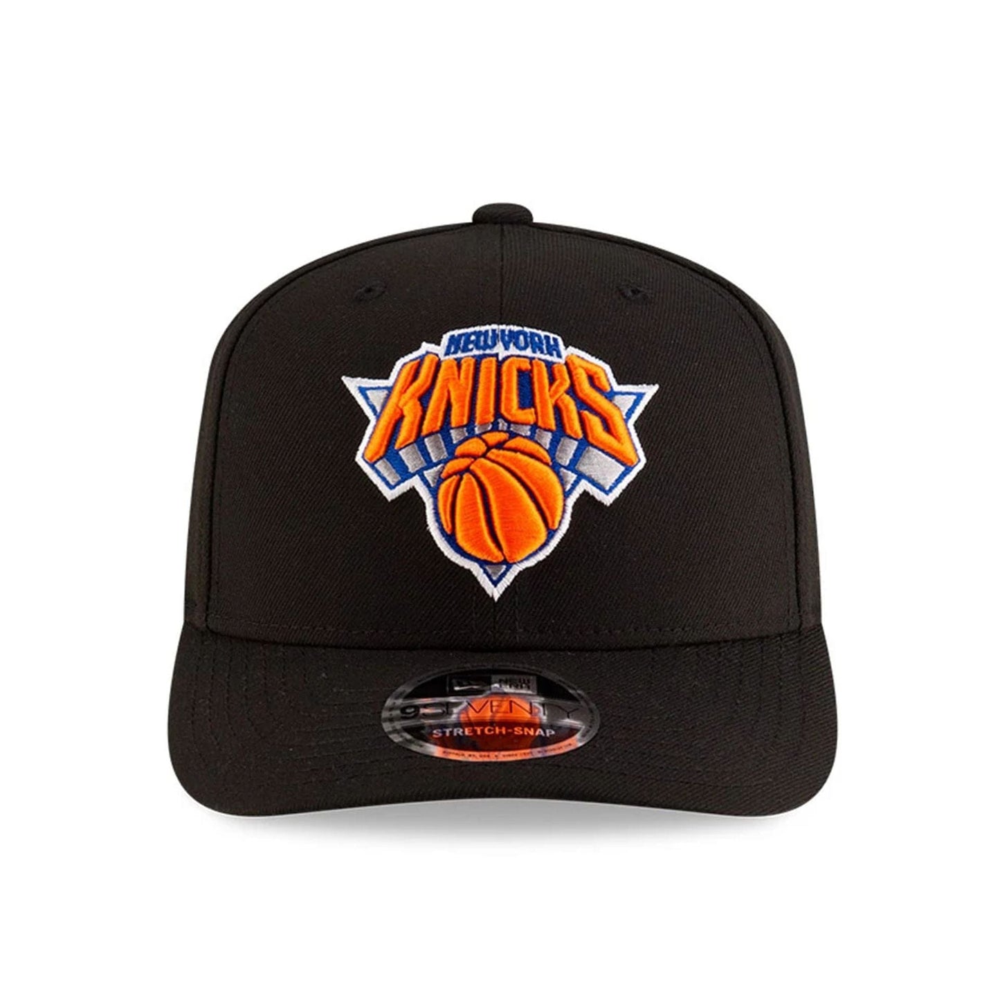 This is a New York Knicks NBA Team Black 9SEVENTY Stretch Snap Adjustable Cap 3