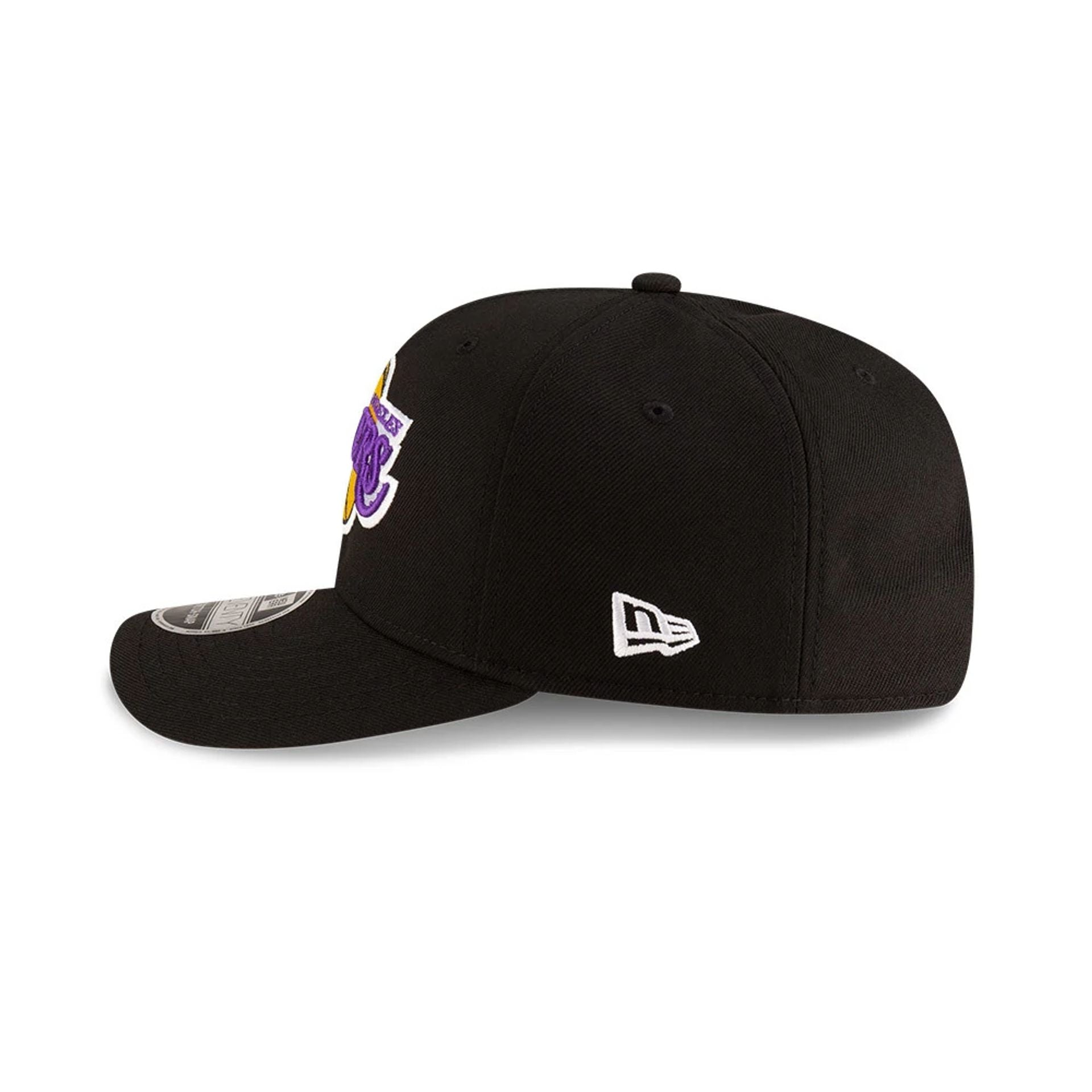 NBA Team LA Lakers Black 9SEVENTY Stretch Snap Cap | NEC EU