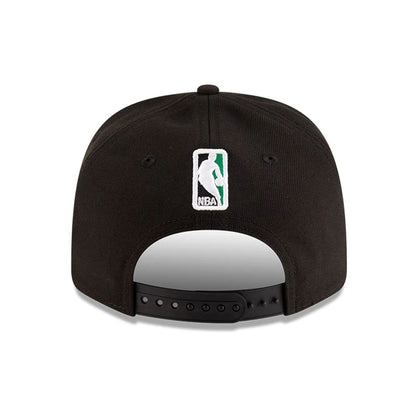 This is a Boston Celtics NBA Team Black 9SEVENTY Stretch Snap Adjustable Cap 7
