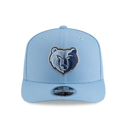 This is a Memphis Grizzlies NBA Team Blue 9SEVENTY Stretch Snap Adjustable Cap 3