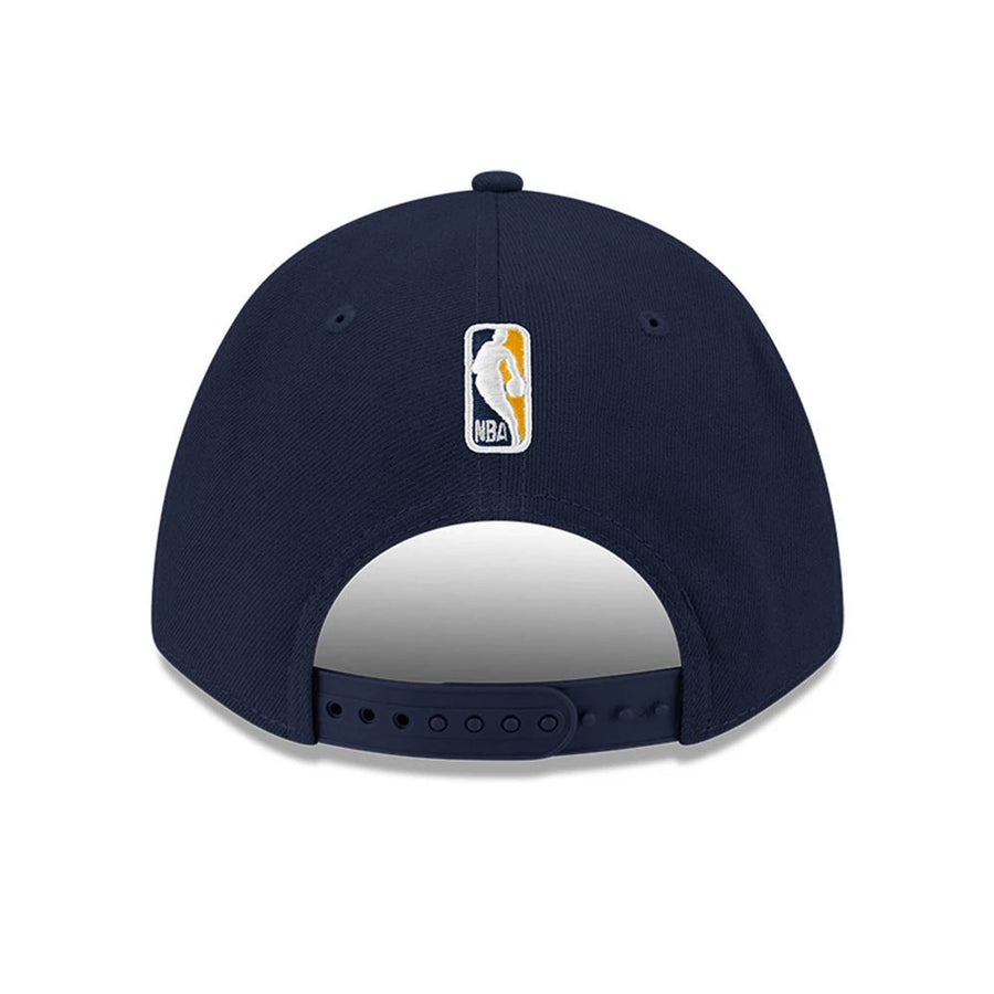 This is a Indiana Pacers NBA Team Dark Blue 9FORTY M-Crown Adjustable Cap 4