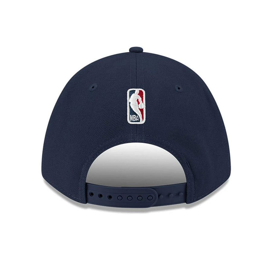 This is a New Orleans Pelicans NBA Team Dark Blue 9FORTY M-Crown Adjustable Cap 4