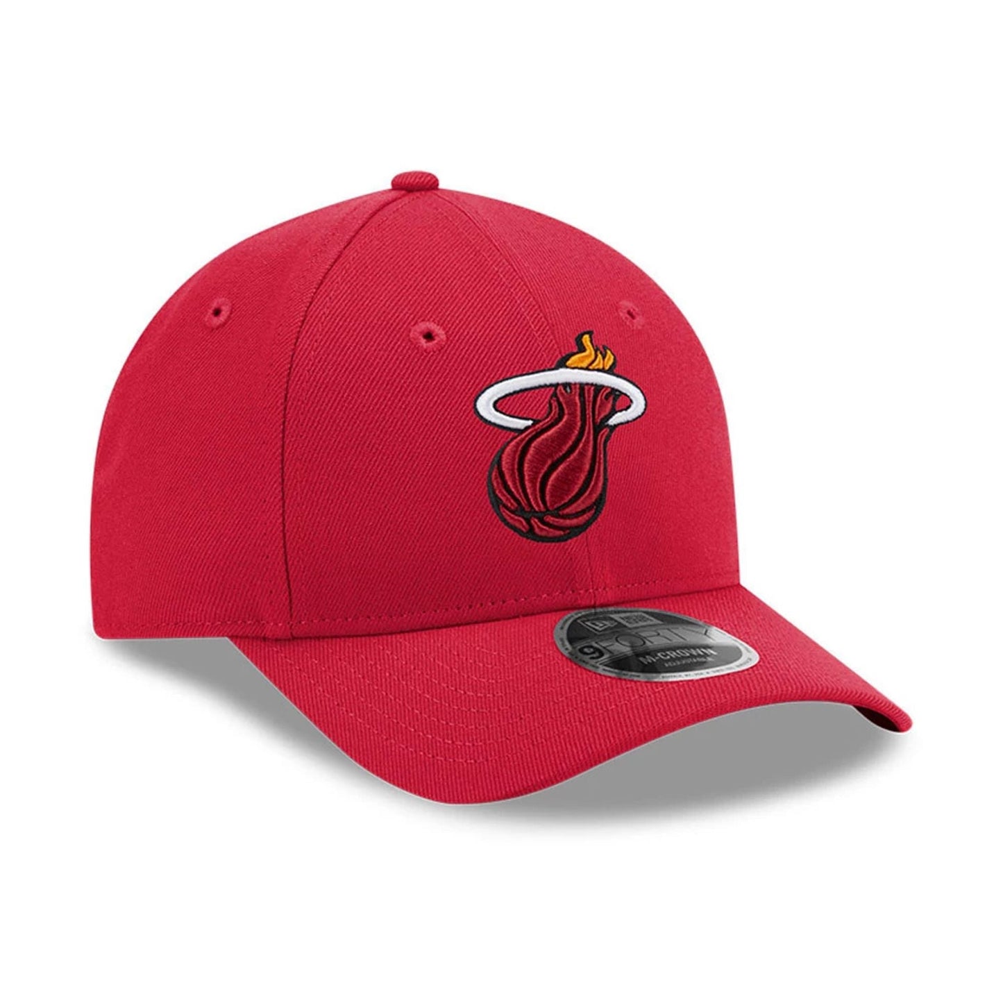 This is a Miami Heat NBA Team Dark Red 9FORTY M-Crown Adjustable Cap 3