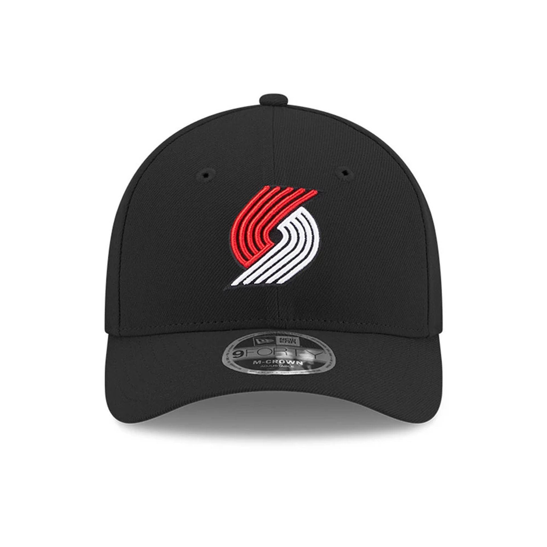 This is a Portland Trail Blazers NBA Team Black 9FORTY M-Crown Adjustable Cap 2
