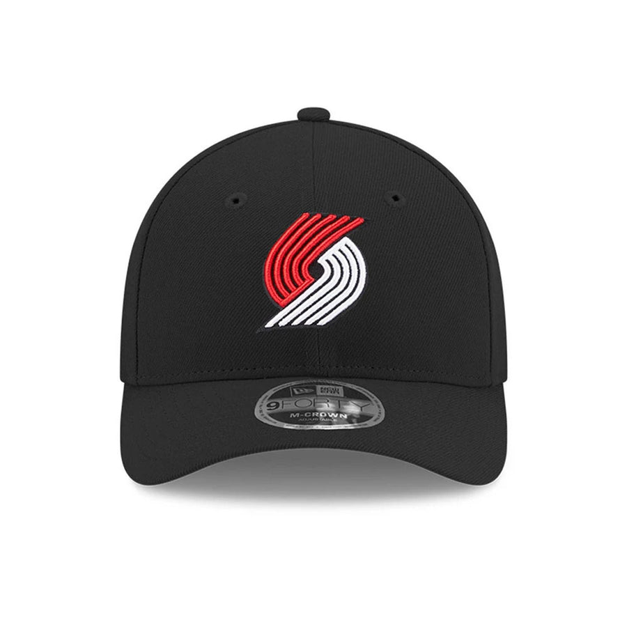 This is a Portland Trail Blazers NBA Team Black 9FORTY M-Crown Adjustable Cap 2