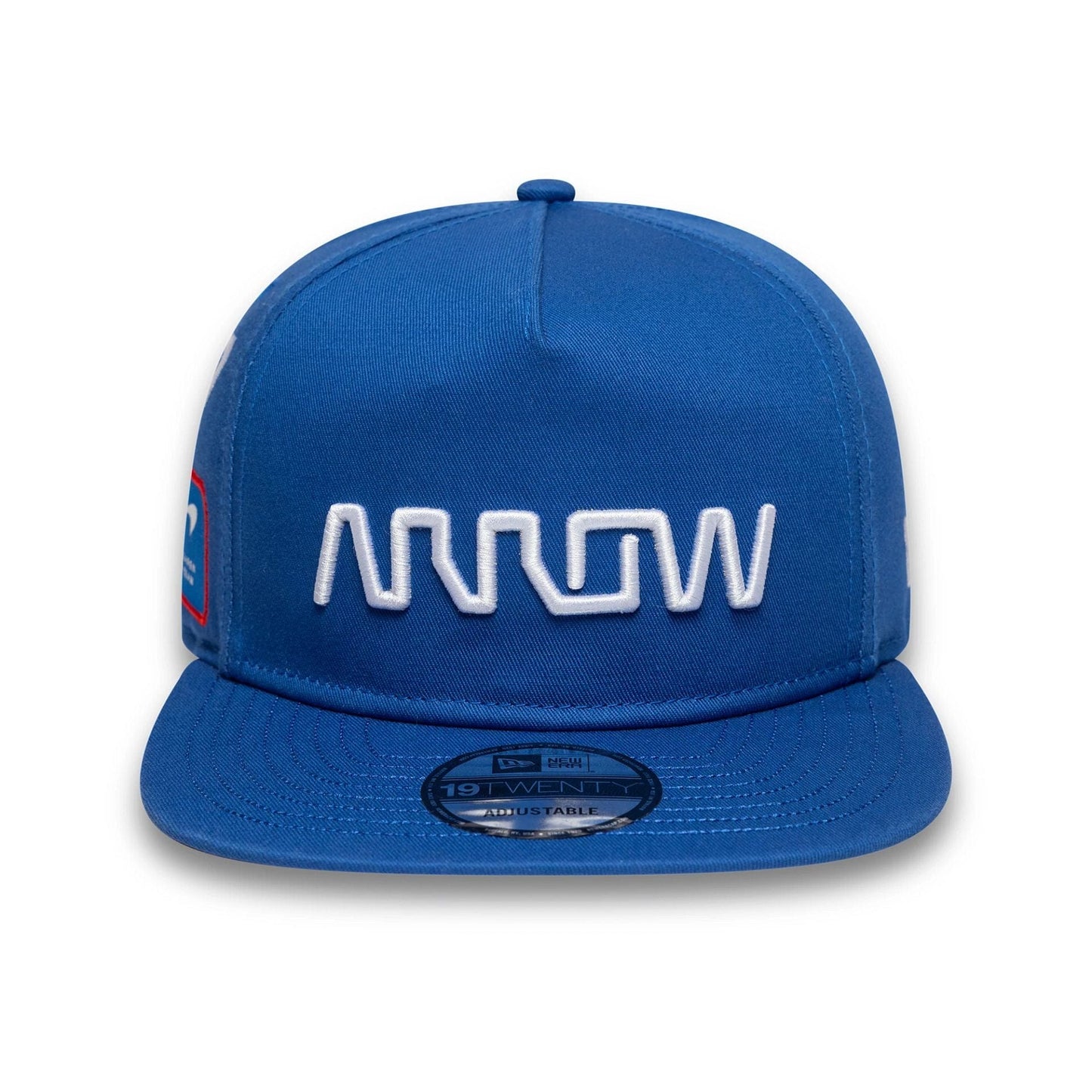 This is a Arrow McLaren Indycar Kyle Larson Blue Golfer Adjustable Cap 3