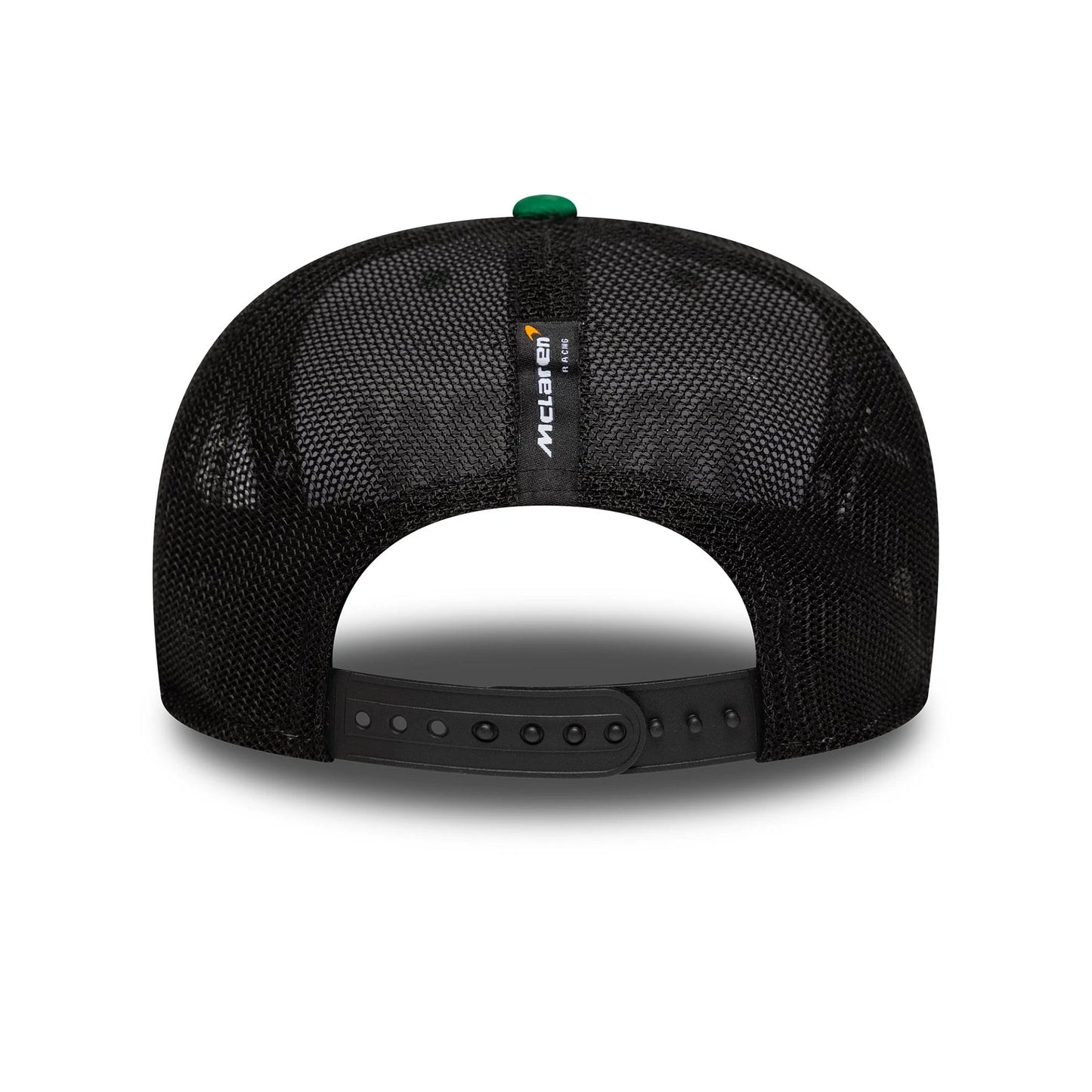 This is a Arrow McLaren Indycar Patricio O'Ward Green 9FIFTY Stretch Snap Adjustable Cap 7