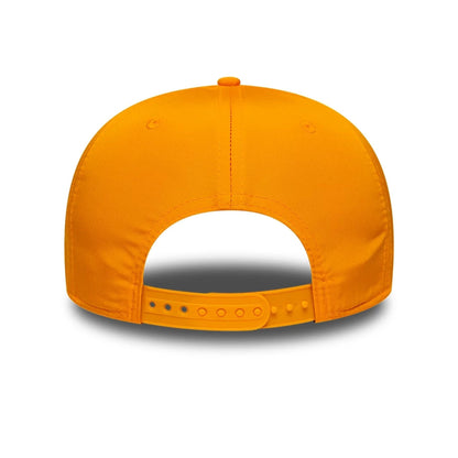 This is a McLaren Automotive P18 Stripe Bright Orange 9SEVENTY Stretch Snap Adjustable Cap 5
