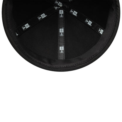 This is a Cotton Twill Docker Black Skull Knit Beanie Hat 7