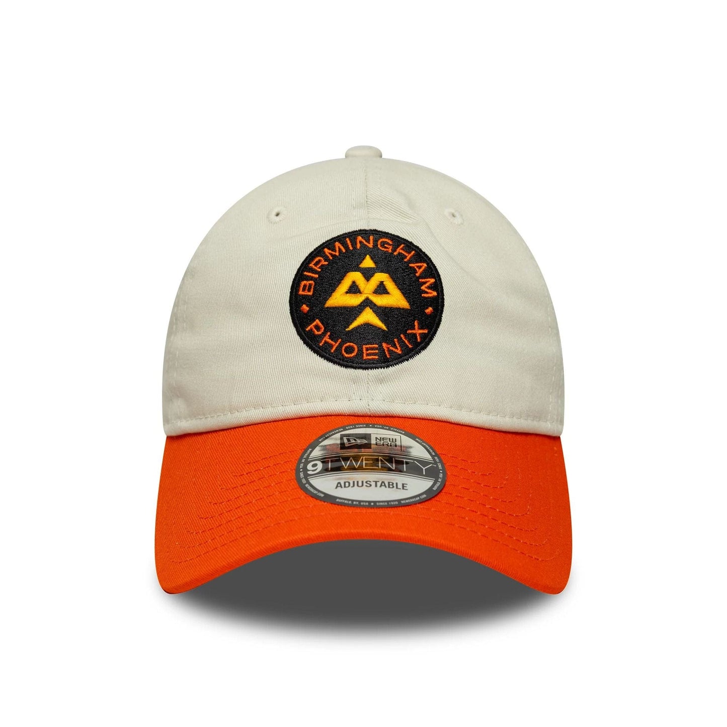 This is a Birmingham Phoenix The Hundred 2025 Contrast Light Beige 9TWENTY Adjustable Cap 2
