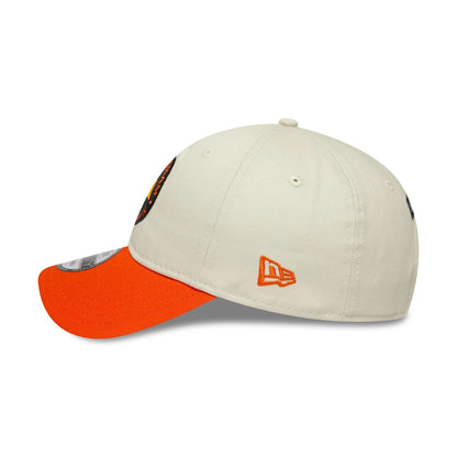 This is a Birmingham Phoenix The Hundred 2025 Contrast Light Beige 9TWENTY Adjustable Cap 5