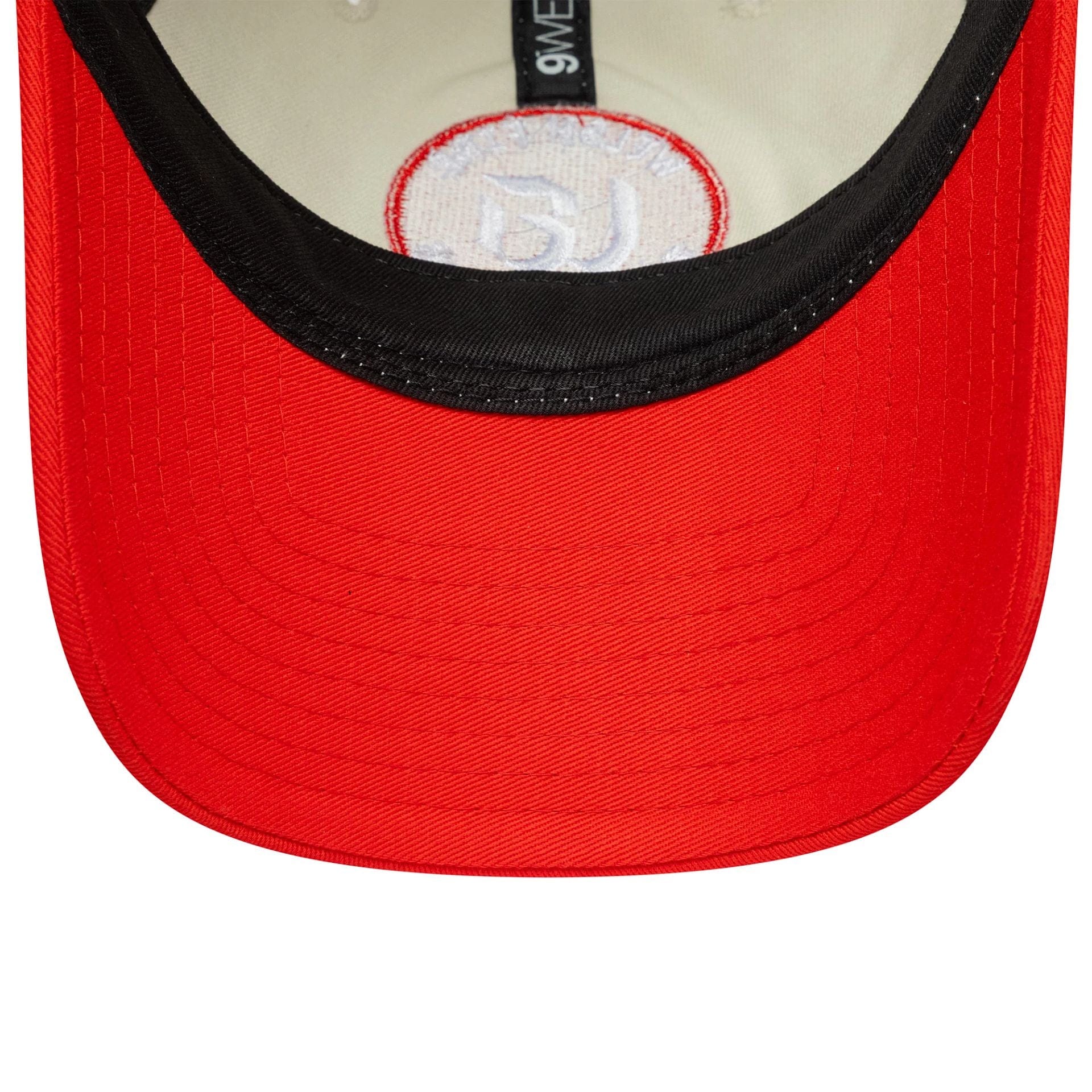 This is a Welsh Fire Tan Cymreig The Hundred 2025 Contrast Light Beige 9TWENTY Adjustable Cap 7