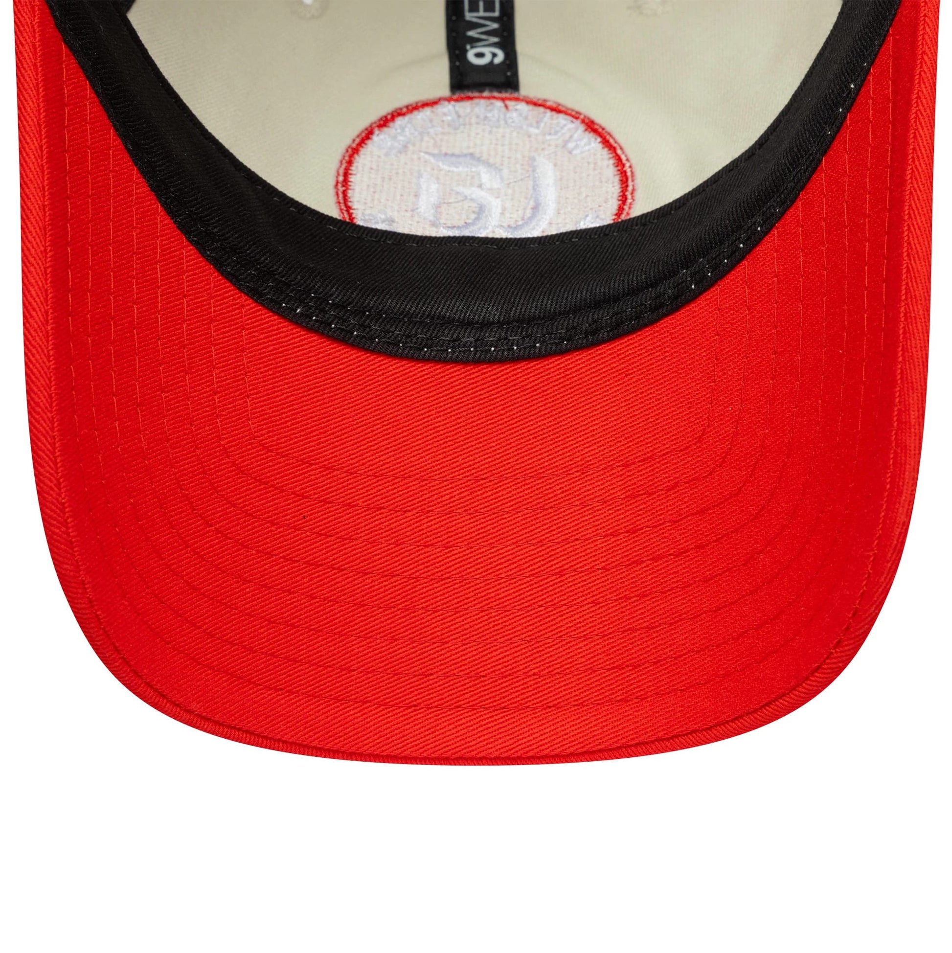 This is a Welsh Fire Tan Cymreig The Hundred 2025 Contrast Light Beige 9TWENTY Adjustable Cap 7
