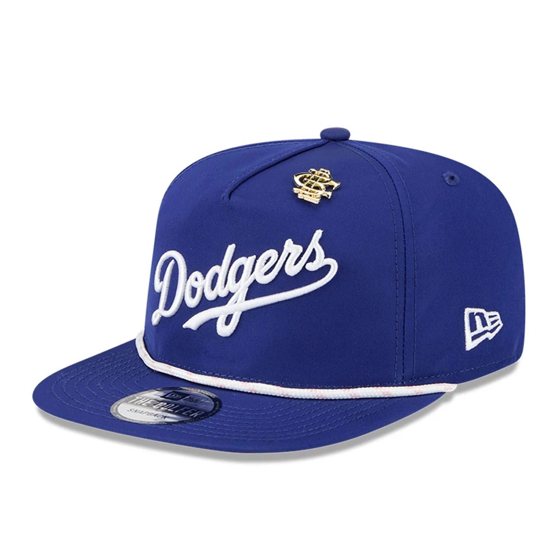 This is a LA Dodgers Big League Chew Navy Golfer Adjustable Cap 1