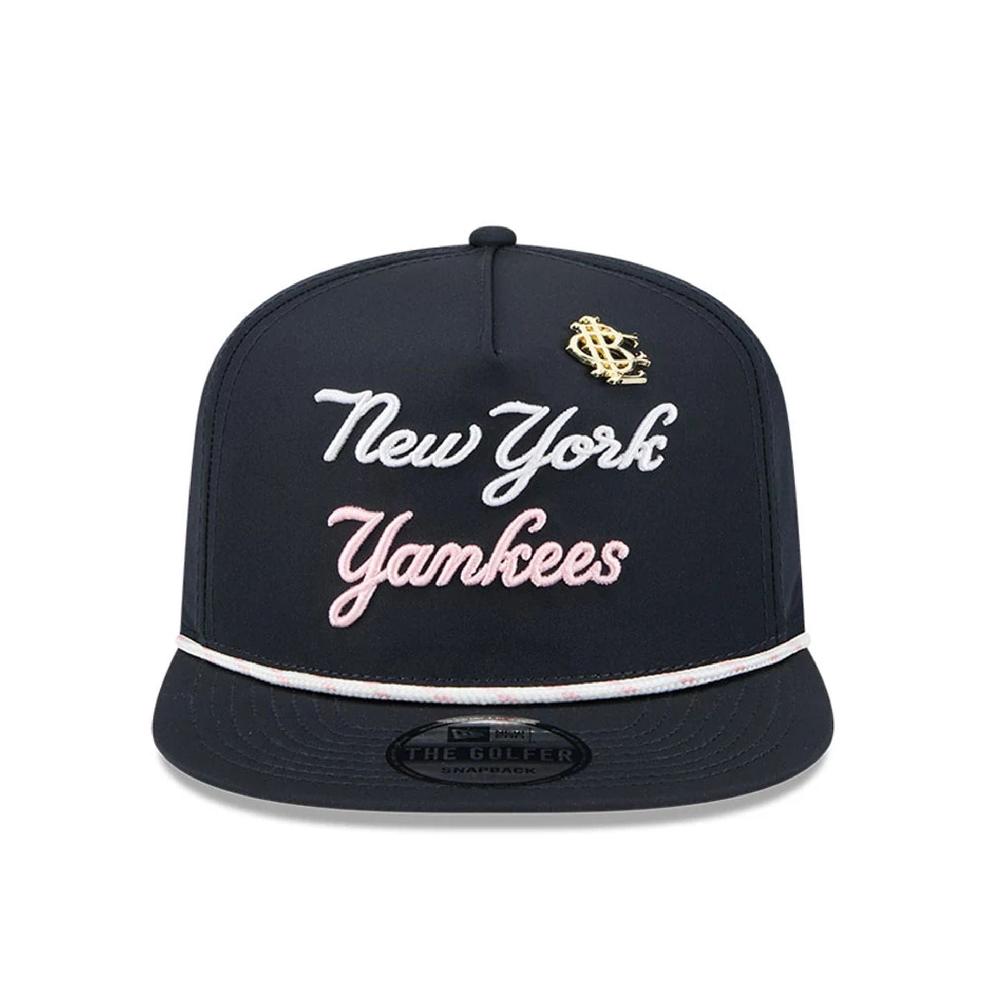 This is a New York Yankees Big League Chew Navy Golfer Adjustable Cap 3