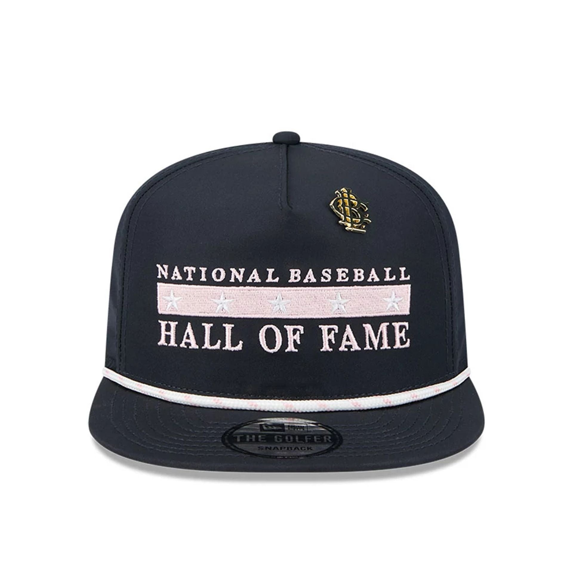 This is a Baseball Hall Of Fame Big League Chew Navy Golfer Adjustable Cap 3