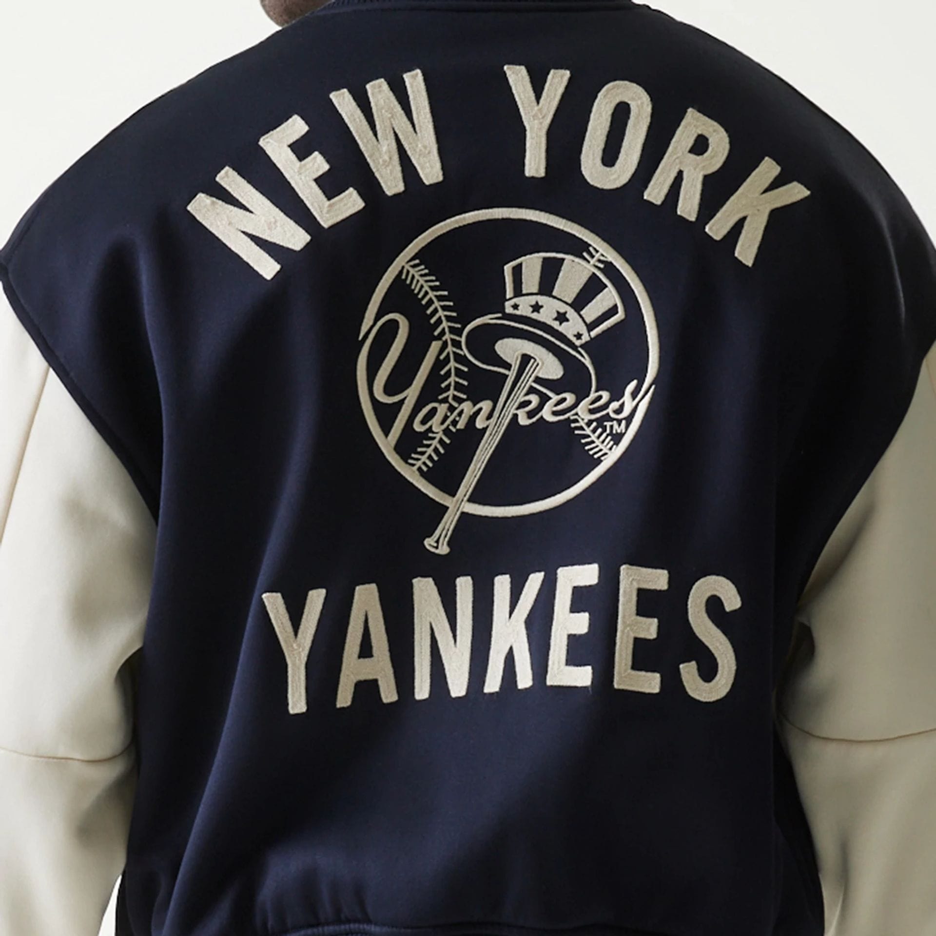 New York Yankees ボンバージャケット ネイビー MLB Jersey New York Yankees Navy Bomber Jacket | New Era Cap UK