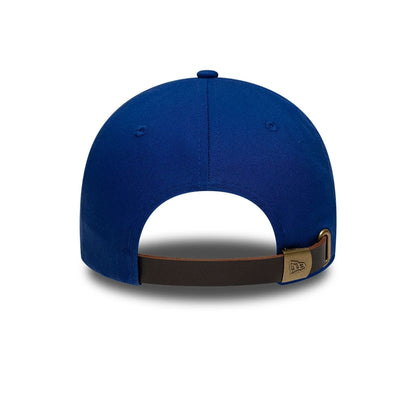 This is a New York Mets MLB Subway Series Tonal Logo Blue 9FORTY Adjustable Cap 6