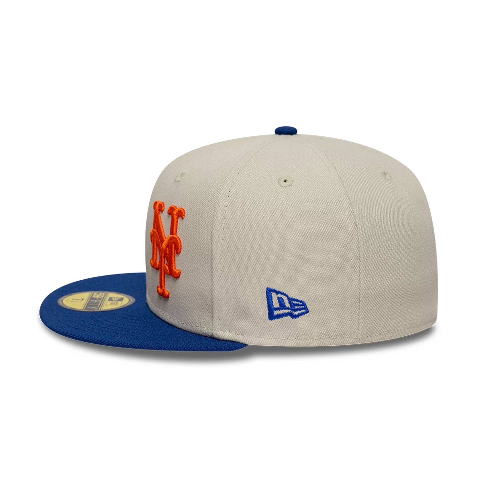 MLB Subway Series New York Mets Cream 59FIFTY Fitted Cap