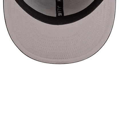 This is a California Golden Seals NHL Basic Black 59FIFTY Fitted Cap 2