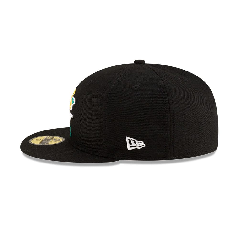 This is a California Golden Seals NHL Basic Black 59FIFTY Fitted Cap 5