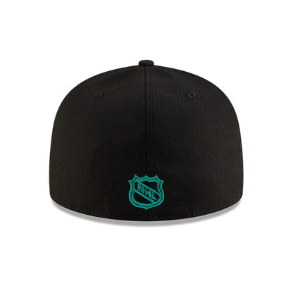 This is a California Golden Seals NHL Basic Black 59FIFTY Fitted Cap 7