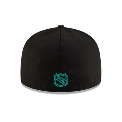 This is a California Golden Seals NHL Basic Black 59FIFTY Fitted Cap 7