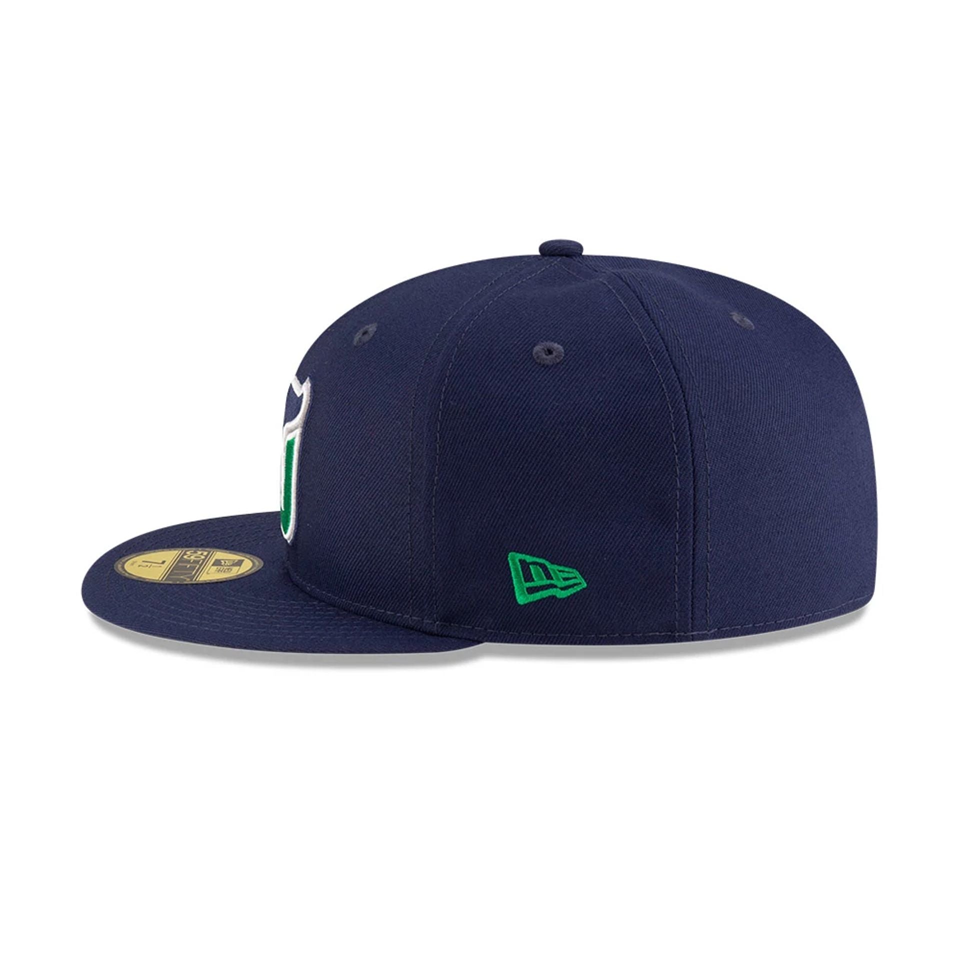 This is a Hartford Whalers NHL Basic Navy 59FIFTY Fitted Cap 5