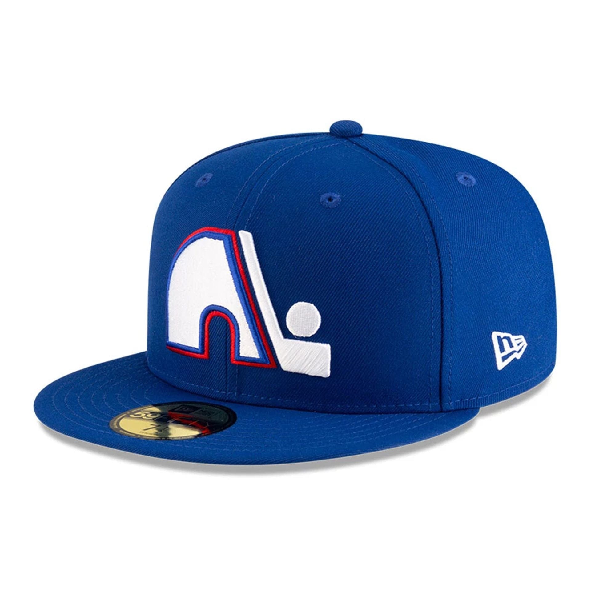 This is a Quebec Nordiques NHL Basic Blue 59FIFTY Fitted Cap 1