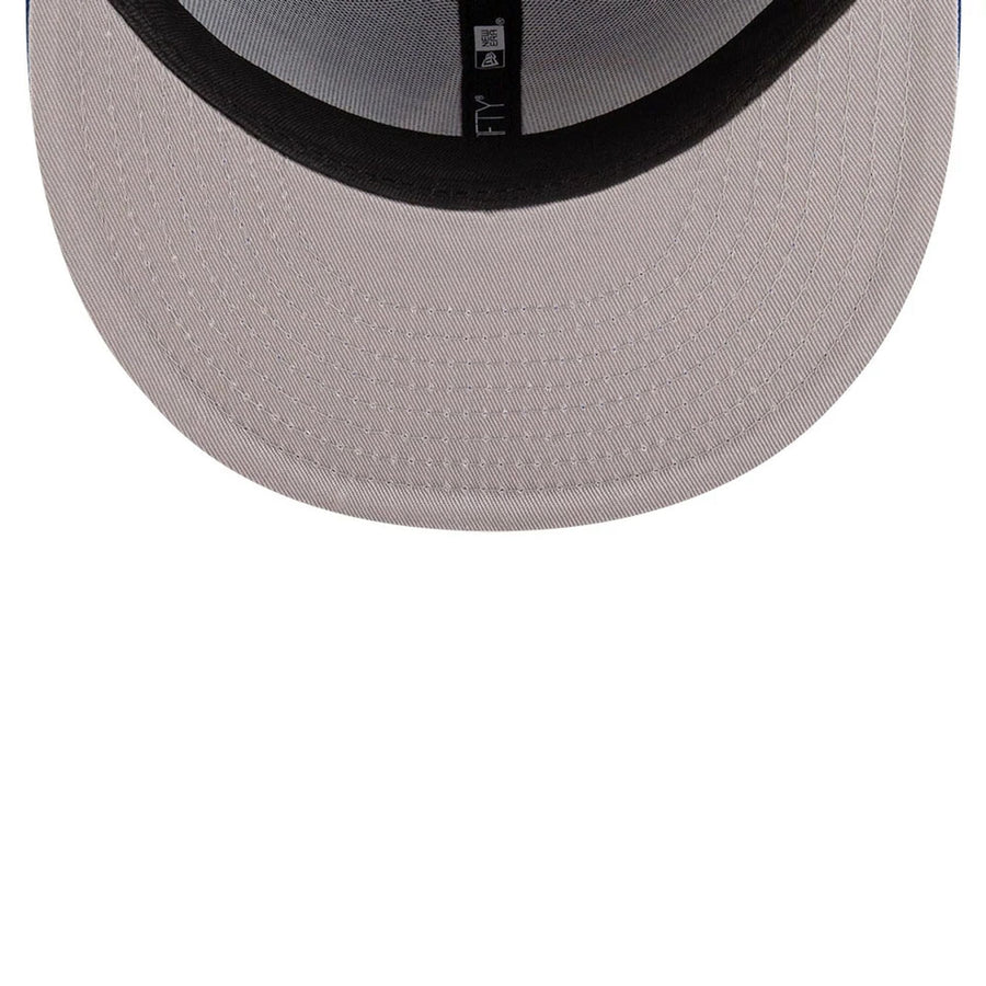 This is a Quebec Nordiques NHL Basic Blue 59FIFTY Fitted Cap 2