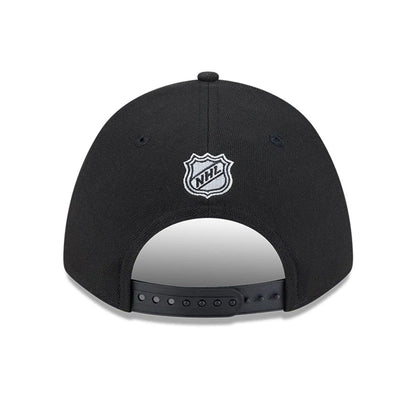This is a LA Kings NHL Team Black 9FORTY M-Crown Adjustable Cap 7