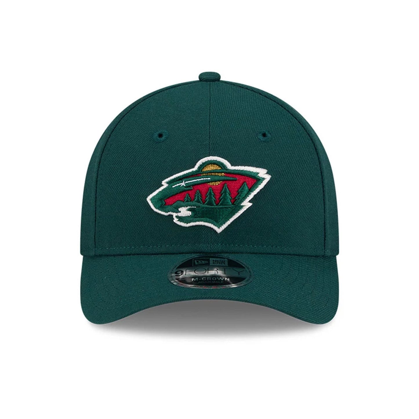 This is a Minnesota Wild NHL Team Dark Green 9FORTY M-Crown Adjustable Cap 3