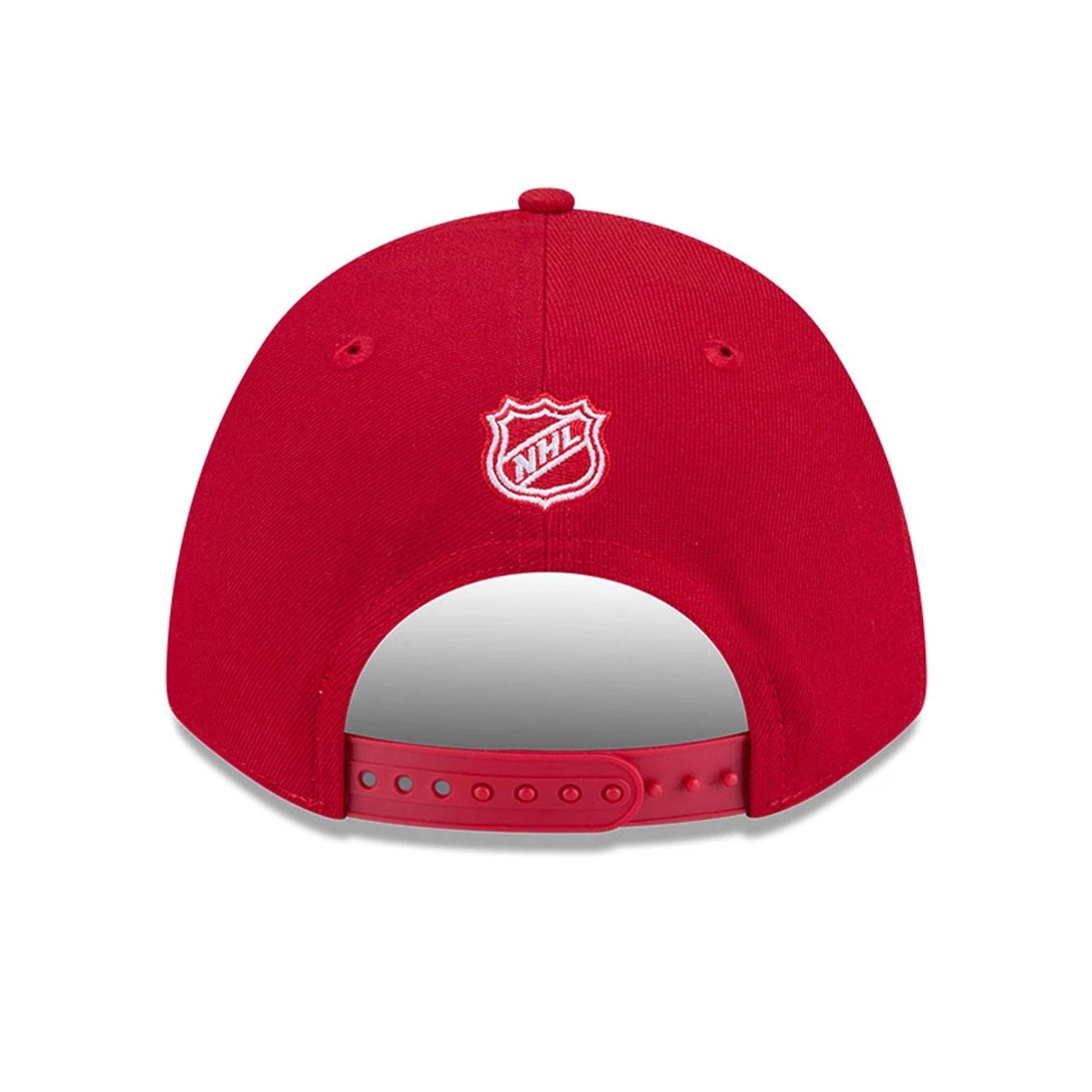 This is a Detroit Red Wings NHL Team Red 9FORTY M-Crown Adjustable Cap 7