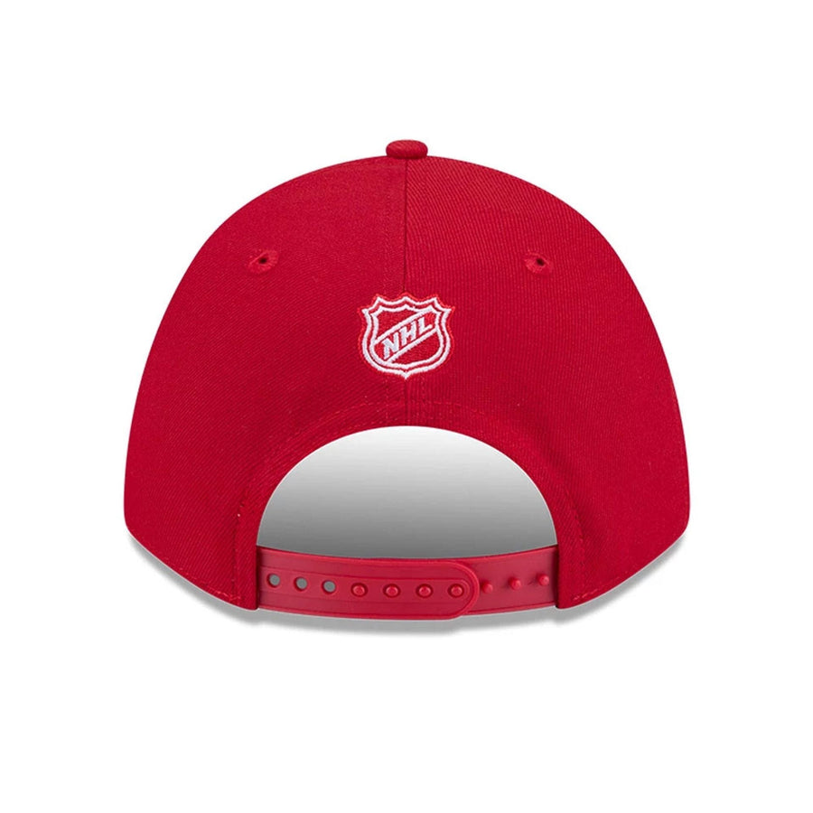 This is a Detroit Red Wings NHL Team Red 9FORTY M-Crown Adjustable Cap 7