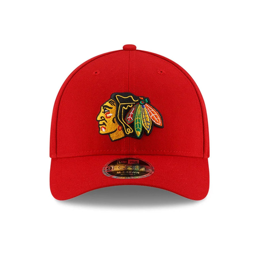 This is a Chicago Blackhawks NHL Team Red 9FORTY M-Crown Adjustable Cap 3