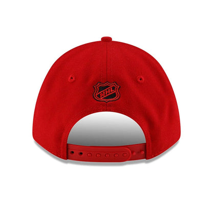This is a Chicago Blackhawks NHL Team Red 9FORTY M-Crown Adjustable Cap 7